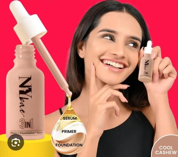 nybae 3 in 1 fondation 04 cool cashew 30ml nybae 3 in 1 fondation 04 cool cashew 30ml