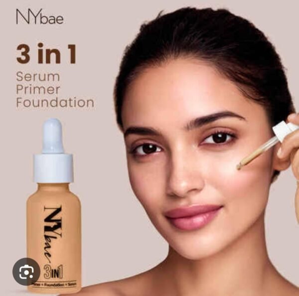 nybae 3 in 1 serum foundation 02 cool vanilla 30ml nybae 3 in 1 serum foundation 02 cool vanilla 30ml