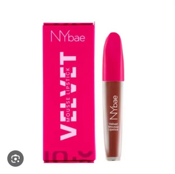 nybae velvet matte mousse lipstick 06 spice rust 6.5ml nybae velvet matte mousse lipstick 06 spice rust 6.5ml