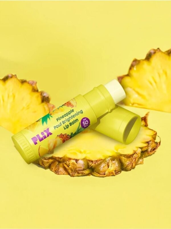 plix pineapple pout brightening lip blam spf50++ plix pineapple pout brightening lip blam spf50++