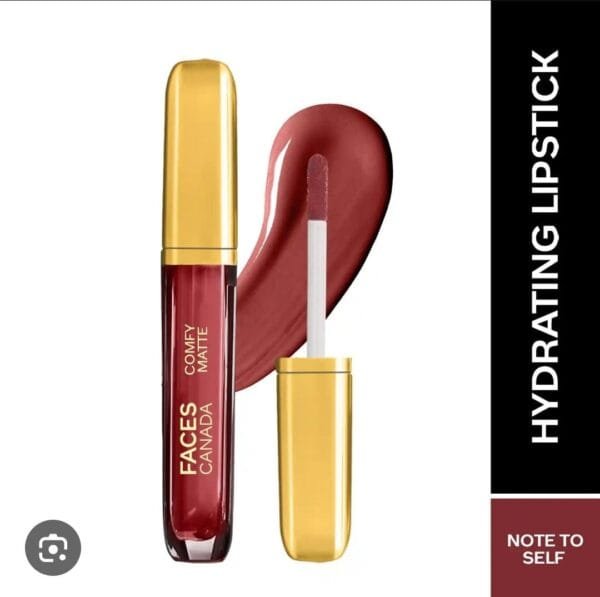 facescanada comfy matte hydrating lipstick note to self 3.8ml
