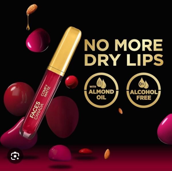 facescanada comfy matte hydrating lipstick 3.8ml