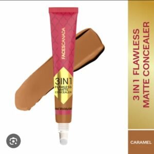 facescanada 3 in 1 flawless matte conceler caramel 8ml