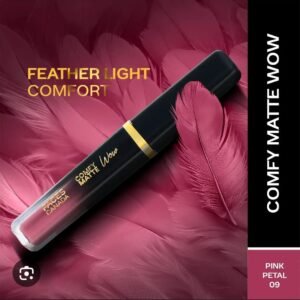 facescanada comfy matte wow lip color 09 pink petal 3.8ml