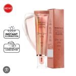 facescanada strobe cream with shea butter & hyaluronic acid peach 30ml