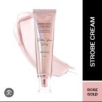 facescanada strobe cream with shea butter &hyaluronic acid rose gold 30ml