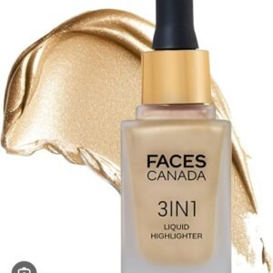 facescanada 3in1 liquid highlighter gold 46.60ml