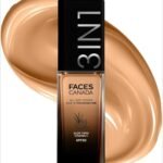 facescanada 3in1 all day hydra matte foundation 032 golden biege 30ml