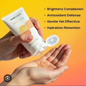 facescanada comfy glow vitamin c brightening face wash 100ml