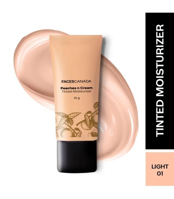 facescanada peaches n cream tinted moisturizer 01 light 35g facescanada peaches n cream tinted moisturizer 01 light 35g