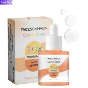 facescanada comfy glow 10% vitamin c face serum 30ml