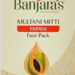banjara's multani mitti papaya face pack 100g