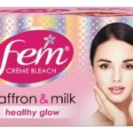 fem creme bleach saffron & milk healthy glow 24g