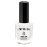 infinia single coat super shine nail color 03 white cream 10ml