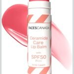 facescanada ceramide care lip balm with spf50 pa +++ rose candy 4g