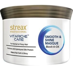 streax vitarich care smooth& shine masque 200g