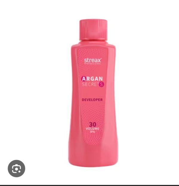 streax professional argan secrets developer 30 volume 9% 250 ml streax professional argan secrets developer 30 volume 9% 250 ml