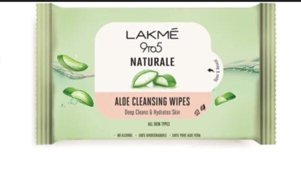 lakmĒ 9to5 naturale aloe clensing wipes 25 wipes lakmĒ 9to5 naturale aloe clensing wipes 25 wipes