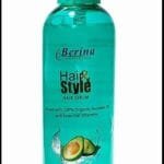 berina cosmetic hair& style hair serum infused with 100% organic avacado oil and vitamins 100ml