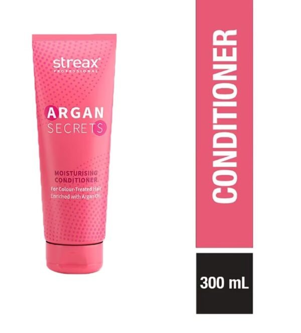streax professional argan secrets moisturising conditioner 240g