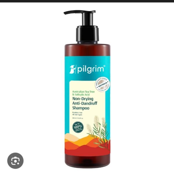 pilgrim australian tea tree & salicylic acid non drying anti dandruff shampoo 200ml