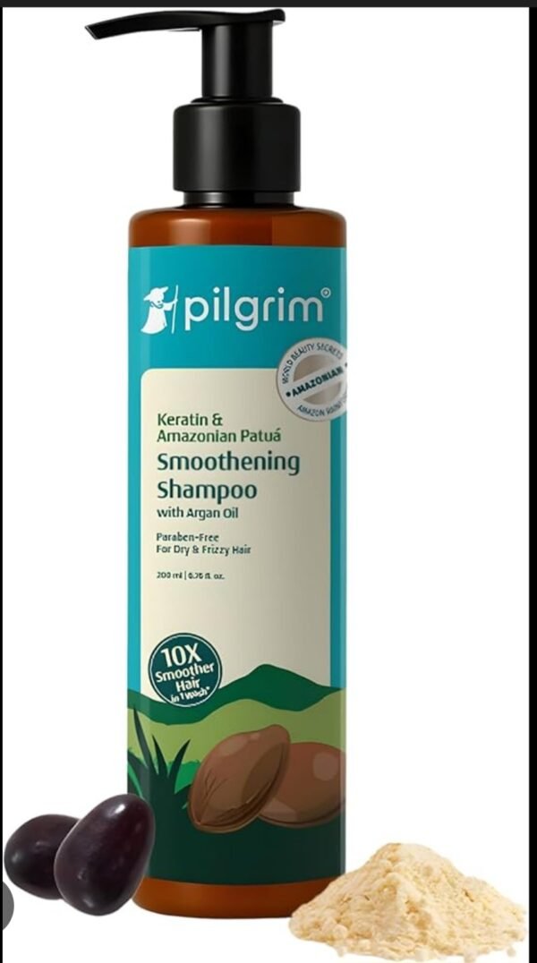 pilgrim keratin&amazonian patuá smoothening shampoo 200ml