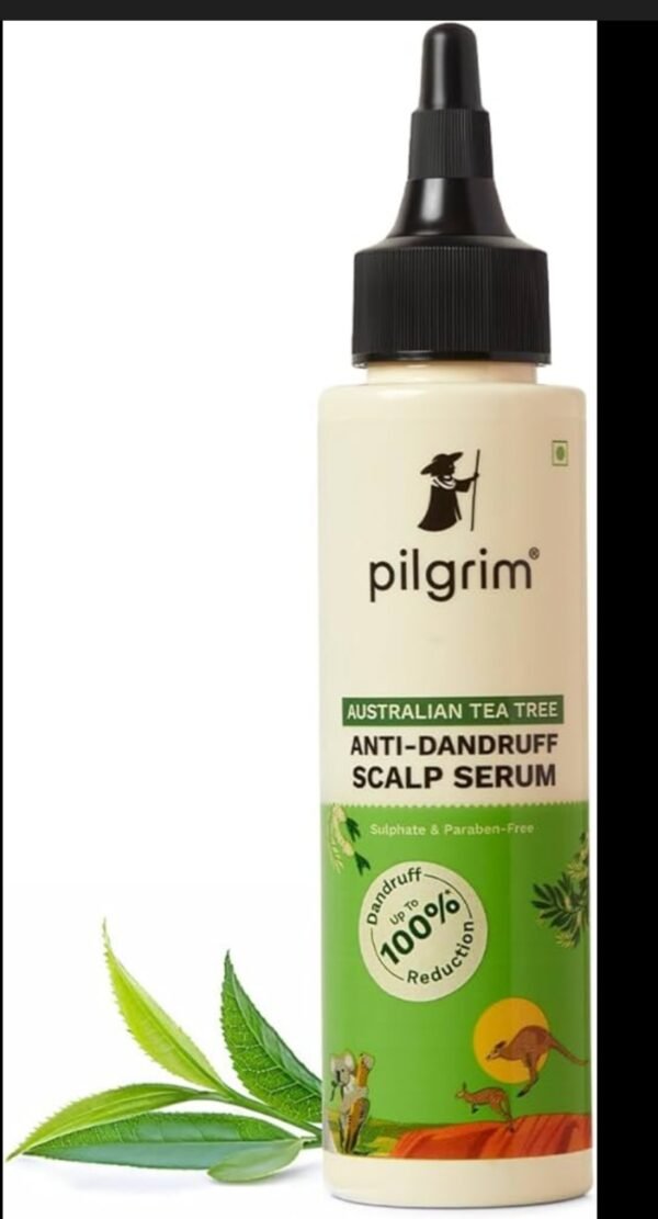 pilgrim australian tea tree anti dandruff scalp serum 100ml