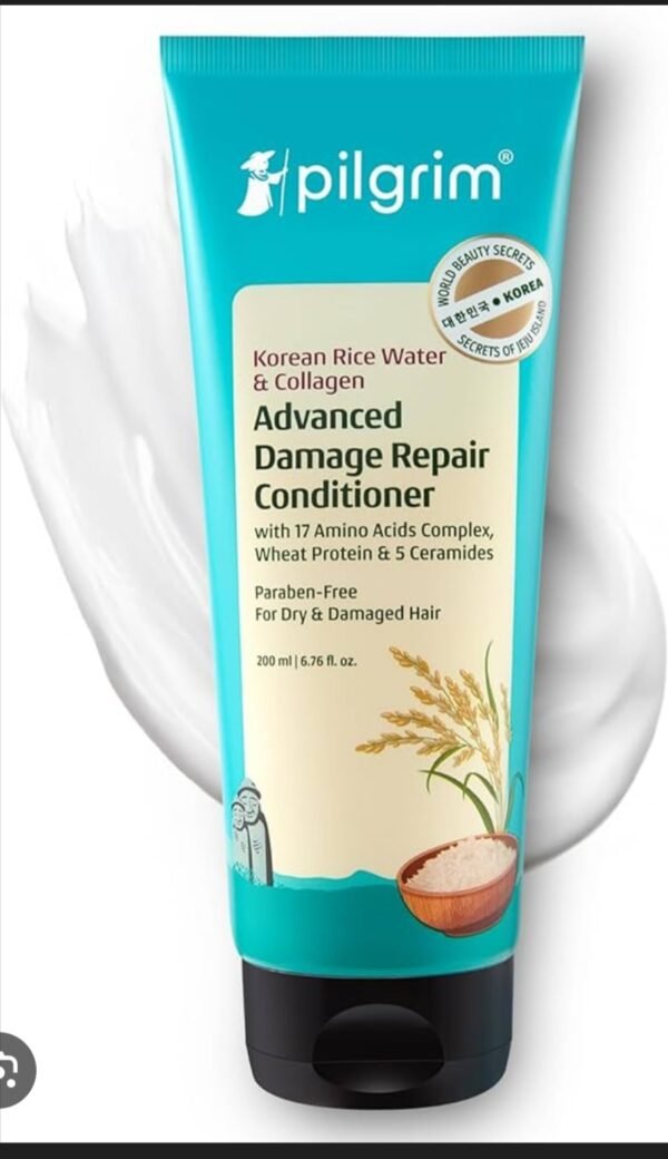 pilgrim korean rice water&collagen advanced damage repair conditioner 200ml