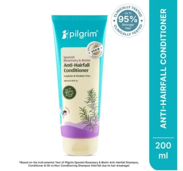 pilgrim spanish rosemary &biotin anti hairfall conditioner 200ml pilgrim spanish rosemary &biotin anti hairfall conditioner 200ml