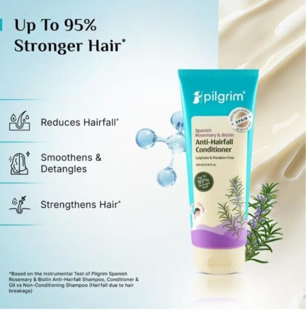 pilgrim spanish rosemary &biotin anti hairfall conditioner 200ml pilgrim spanish rosemary &biotin anti hairfall conditioner 200ml