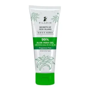 pilgrim secrets of jeju island 99% aloveragel all skin and hair types 200g