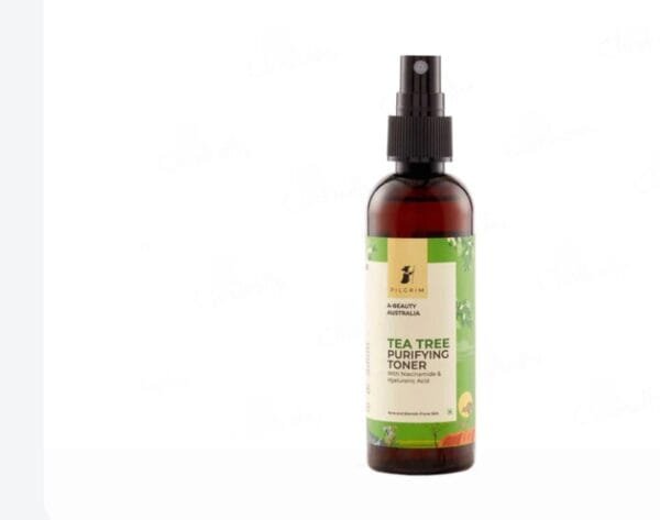 pilgrim tea tree purifiying tone with niacinamide & hyaluronic acid 100ml pilgrim tea tree purifiying tone with niacinamide & hyaluronic acid 100ml
