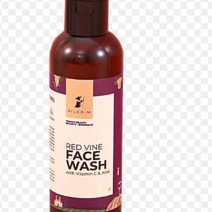 pilgrim red vine face wash with vitaminc& aloe 100ml