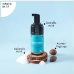 pilgrim secrets of jeju island salicyclic & glycolic acid foaming face wash 120ml
