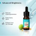 pilgrim 15% vitamin c face serum with ferulic acid& australian kakadu plum for advanced brighteness 30ml