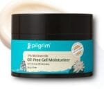 pilgrim 5% niacinamide oil free gel moisturizer with korean white lotus 50g