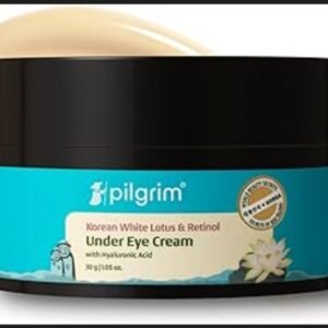 pilgrim korean white lotus& retinol under eye cream with hyaluronic acid all skin type 30