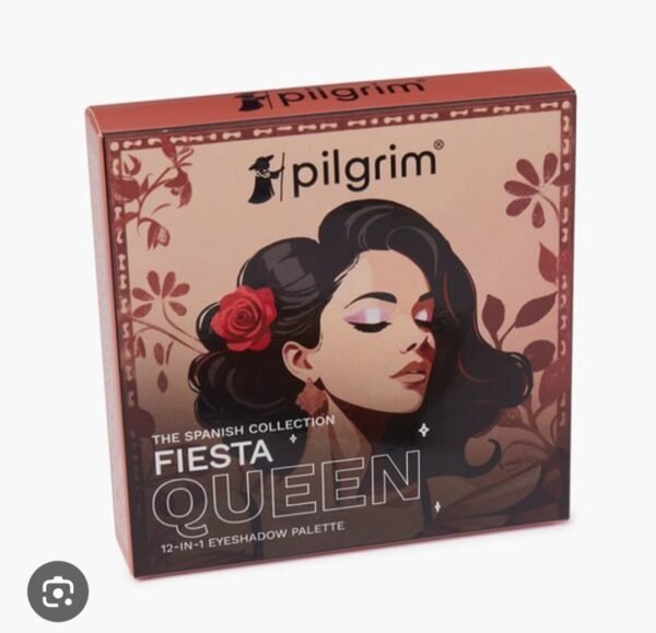 pilgrim the spanish collection fiesta queen 12 in 1 eyeshadow palette