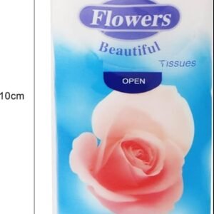 flowers beautiful tissues handkerchiefs extra soft and strongply
