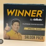 winner by gillette platinum coated blades special shave
