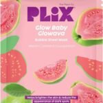 plix glow baby glowava bubble sheet mask 1n 25g