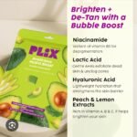 plix avolicious hydra boost bubble sheet mask 1n 25g