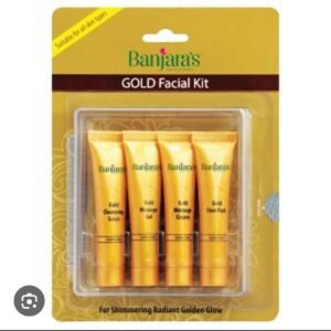 banjaras gold facial kit suitable for all skin type 60g
