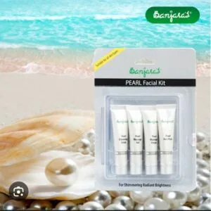 banjaras pearl facial kit suitable for all skin type 60g