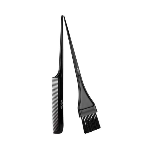 vega hair coloring brush and comb set