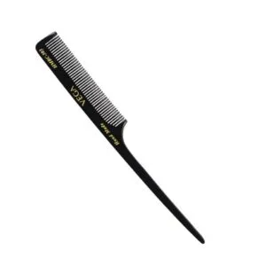 vega handcrafted black comb tail comb