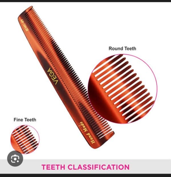 vega handcrafted comb detangle with care